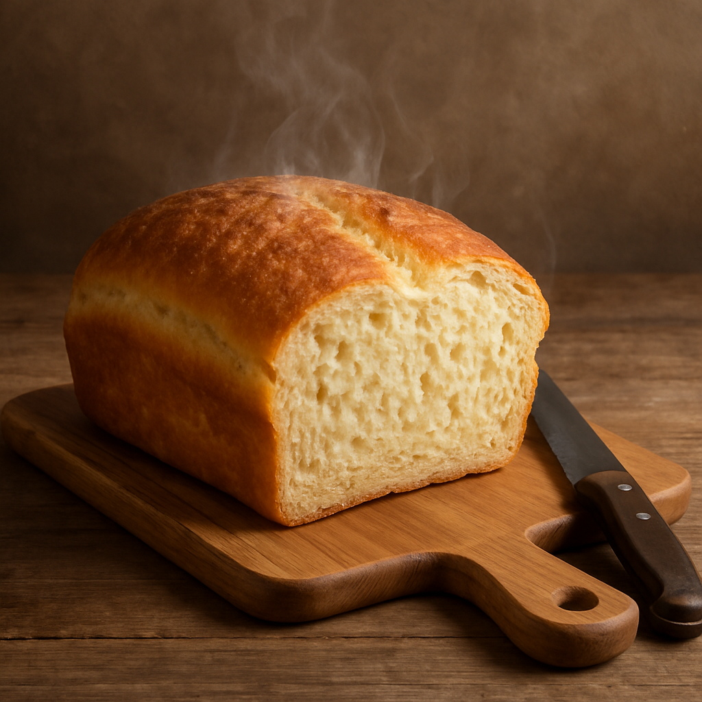 Homemade Fluffy Bread Recip